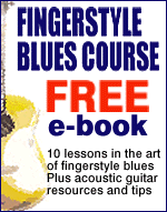 Blues fingerstyle guitar lessons