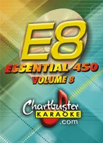 Chartbuster Essential 450 Vol. 8 Karaoke CD+G Library
