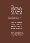 Phonetic Readings of Songs and Arias by Berton Coffin